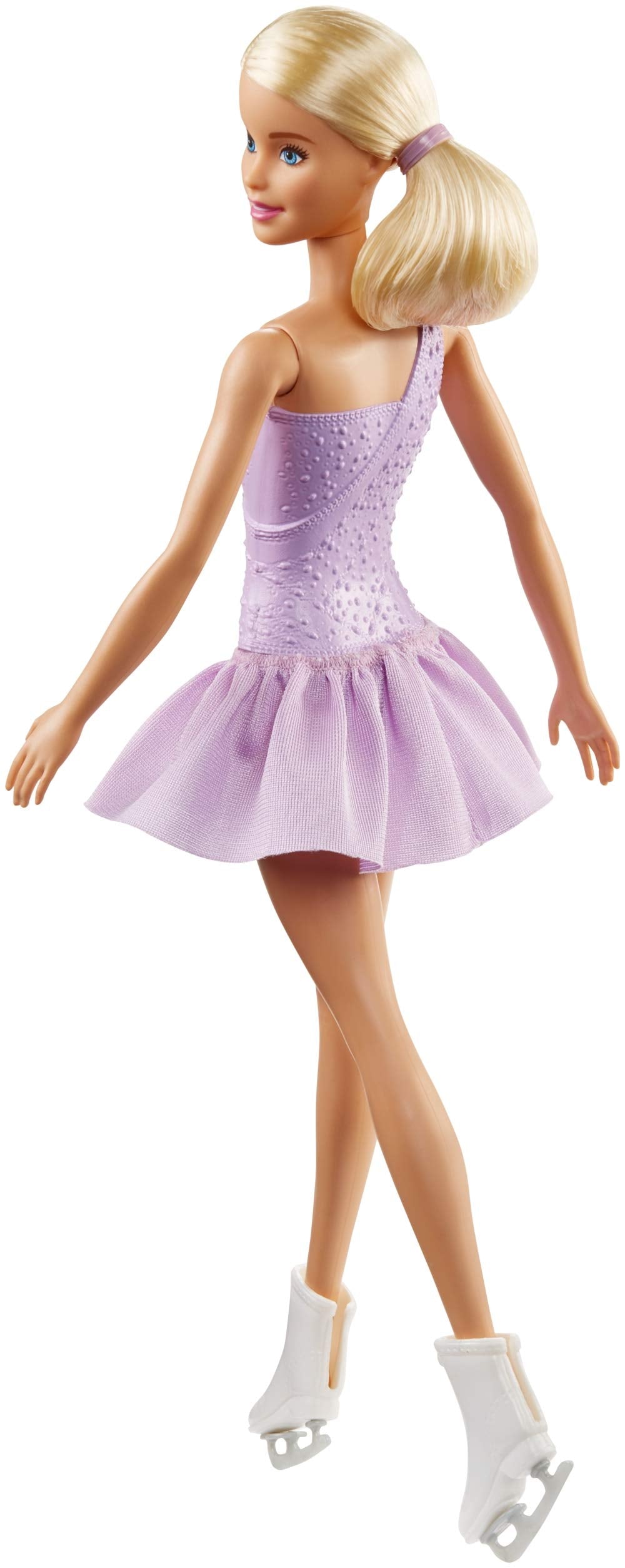 Barbie Figure Skater Doll Dressed in Purple Outfit