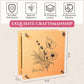 Wooden Flower Press - Durable Bolt Lock Design Complete Pressing Kit w/White Absorbent Sheets, Ebook Guide & More - 10 Layers for Drying & Preserving