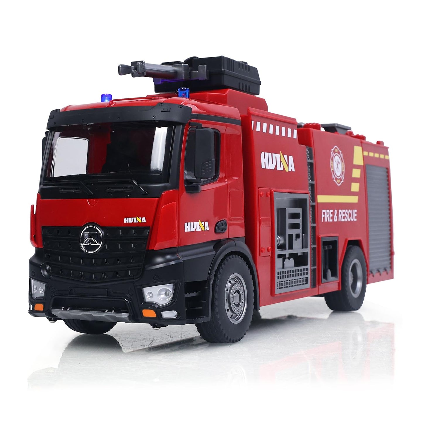 TOUCAN RC HOBBY HUINA 1/14 RC 2.4G 562 Box Water Sprayable Fire Truck Car Model Gift Battery for Ages 14+
