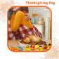 4E's Novelty Thanksgiving Rubber Duckies (24 Pack) Thanksgiving Themed Rubber Ducks Bulk Turkey & Pilgrim Ducks, Thanksgiving Party Favors Supplies