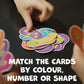 Blue Orange Games Pear Shaped Card Game - Family or Adult Speed Matching Party Game for 1 to 8 Players. Recommended for Ages 7 & Up.