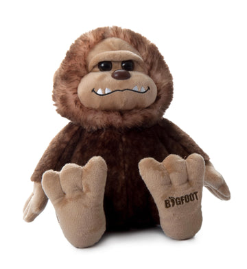 The Petting Zoo Bigfoot Boy Stuffed Animal Plushie, Gifts for Kids, Wild Onez Wildlife Animals, Zoologee Bigfoot Ape Plush Toy, 10 inches