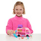 Barbie Pet Camper Playset with Pair of 1.5-inch Pet Figures, 11-pieces, Toy Figures and Playset, Kids Toys for Ages 3 Up by Just Play