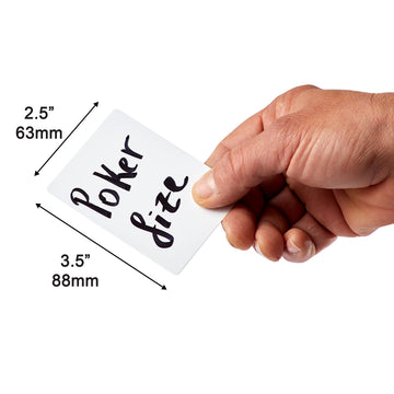 Apostrophe Games Blank Playing Cards - 180pcs Blank Playing Cards to Write On - Custom Card Deck with Matte Finish