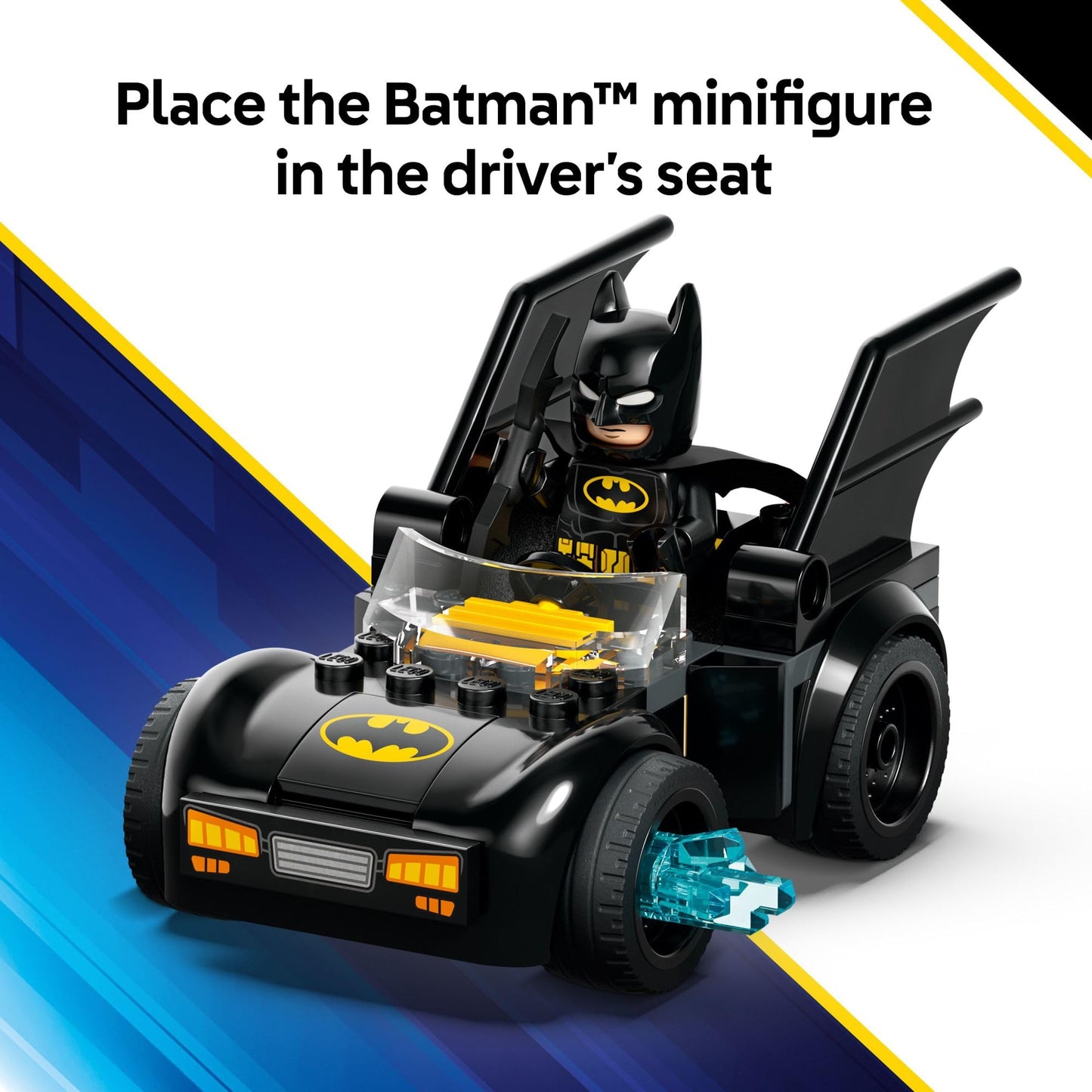 LEGO DC Batman & Batmobile vs. Mr. Freeze Toy Building Set - Superhero Batman Toy for Preschool Kids, Boys and Girls, Ages 4+ - Gift Idea for Kids