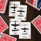 Bicycle Spotter (Red) Playing Cards Deck - Historical WWII Collectible Vintage Deck Featuring Airplane Identification, Ideal Gift for Marines Army