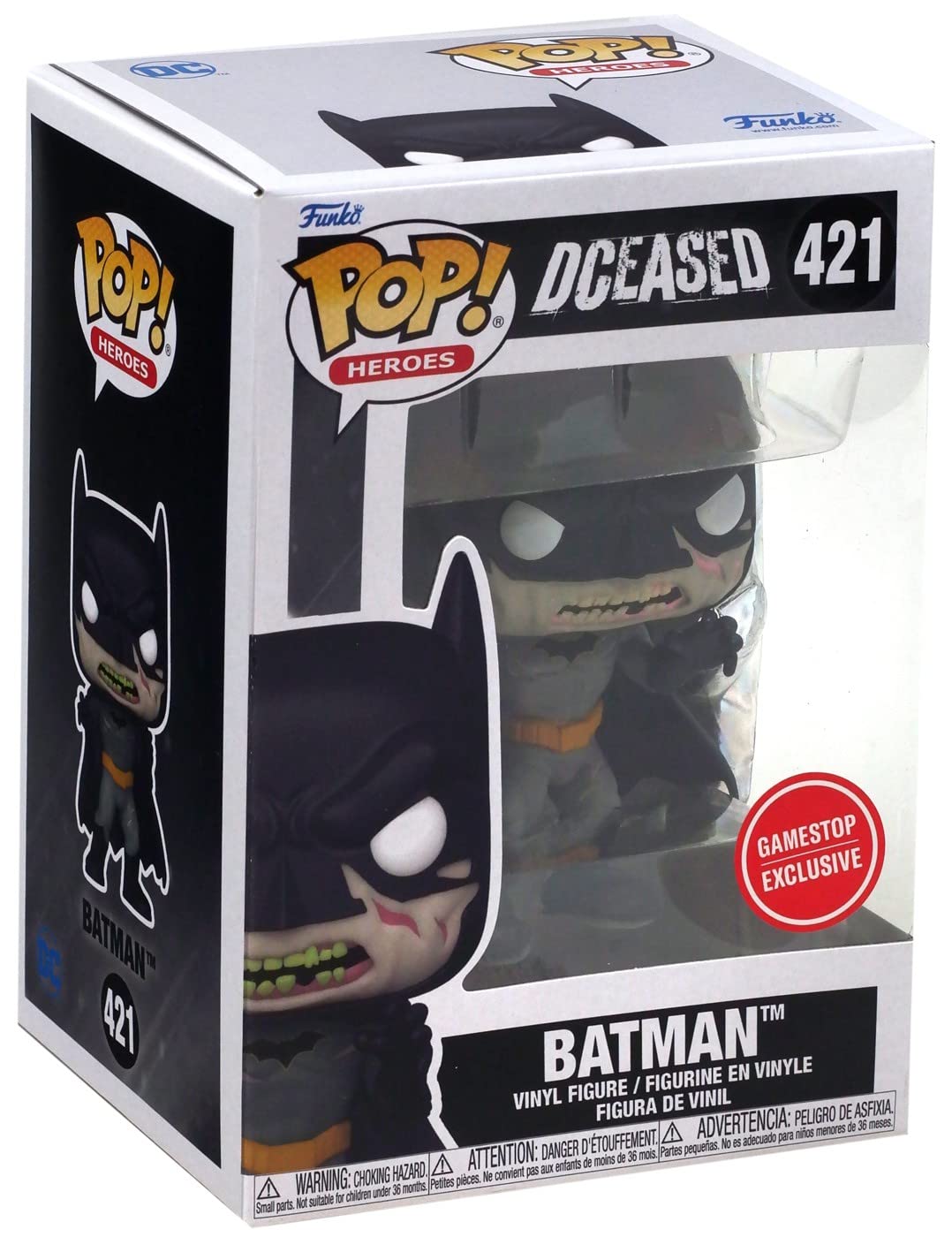 pop Funko Dceased Batman Exclusive.