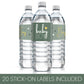 Green It's a Boy Baby Shower Water Bottle Labels, 20 Count