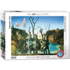 EuroGraphics Salvador Dalí Swans Reflecting Elephants Puzzle (1000 Piece) (6000-0846) , White