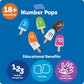 Learning Resources Smart Snacks Number Pops - Sorting Toys, Stacking Montessori, Classroom Must Haves, Math Manipulatives, Matching Games, Fine Motor