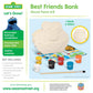 Works of Ahhh... Craft Set - Sesame Street Best Friends Bank Wood Paint Kit