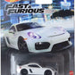 Hot Wheels Porsche 718 Cayman GT4, Fast & Furious 4/5 [White]