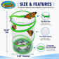 Nature Bound Butterfly Growing Kit - Live Caterpillar to Butterfly Project for Kids - Includes Voucher for Caterpillars, Green Pop-Up Enclosure,