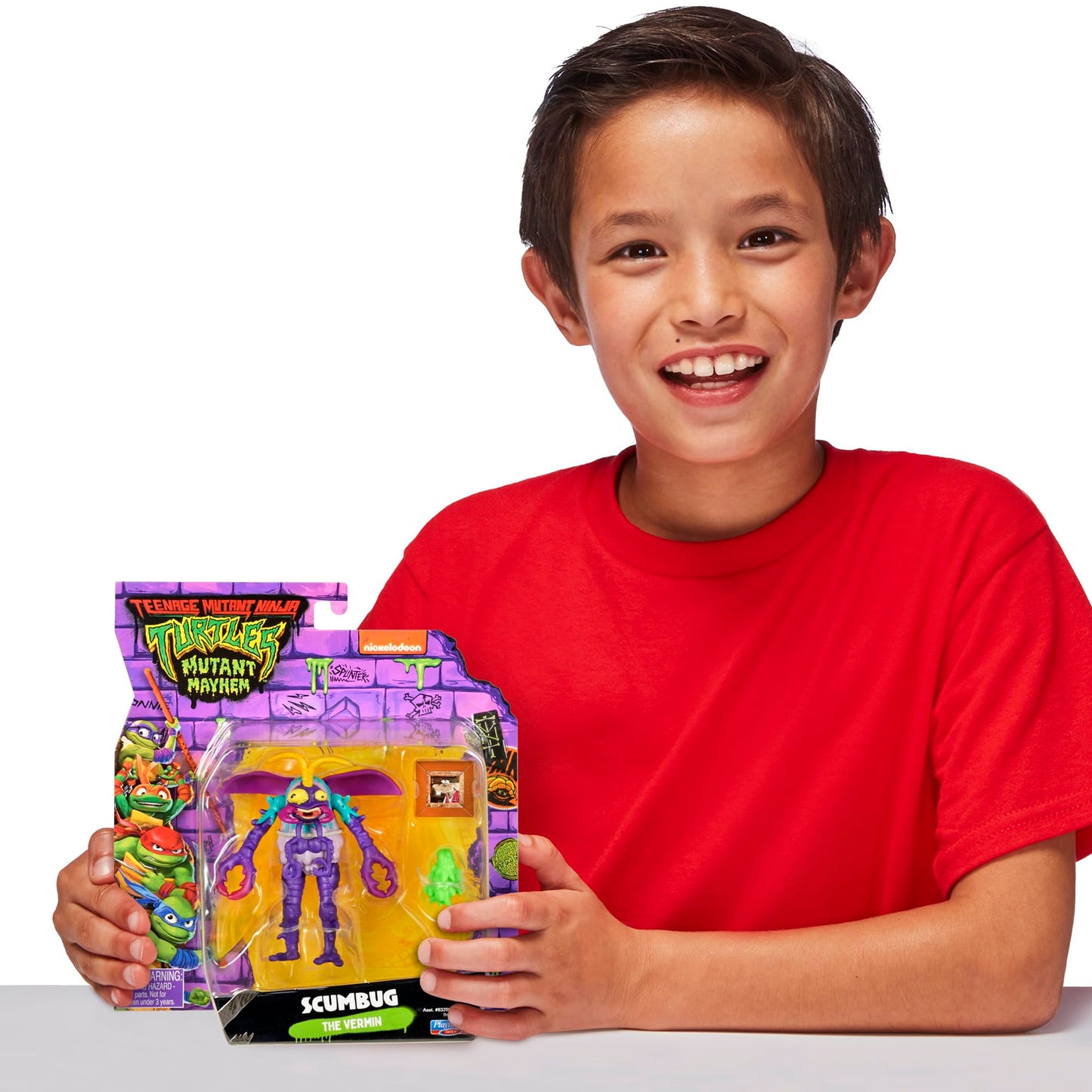Teenage Mutant Ninja Turtles Mutant Mayhem 4Inch SCUMBUG Action Figure