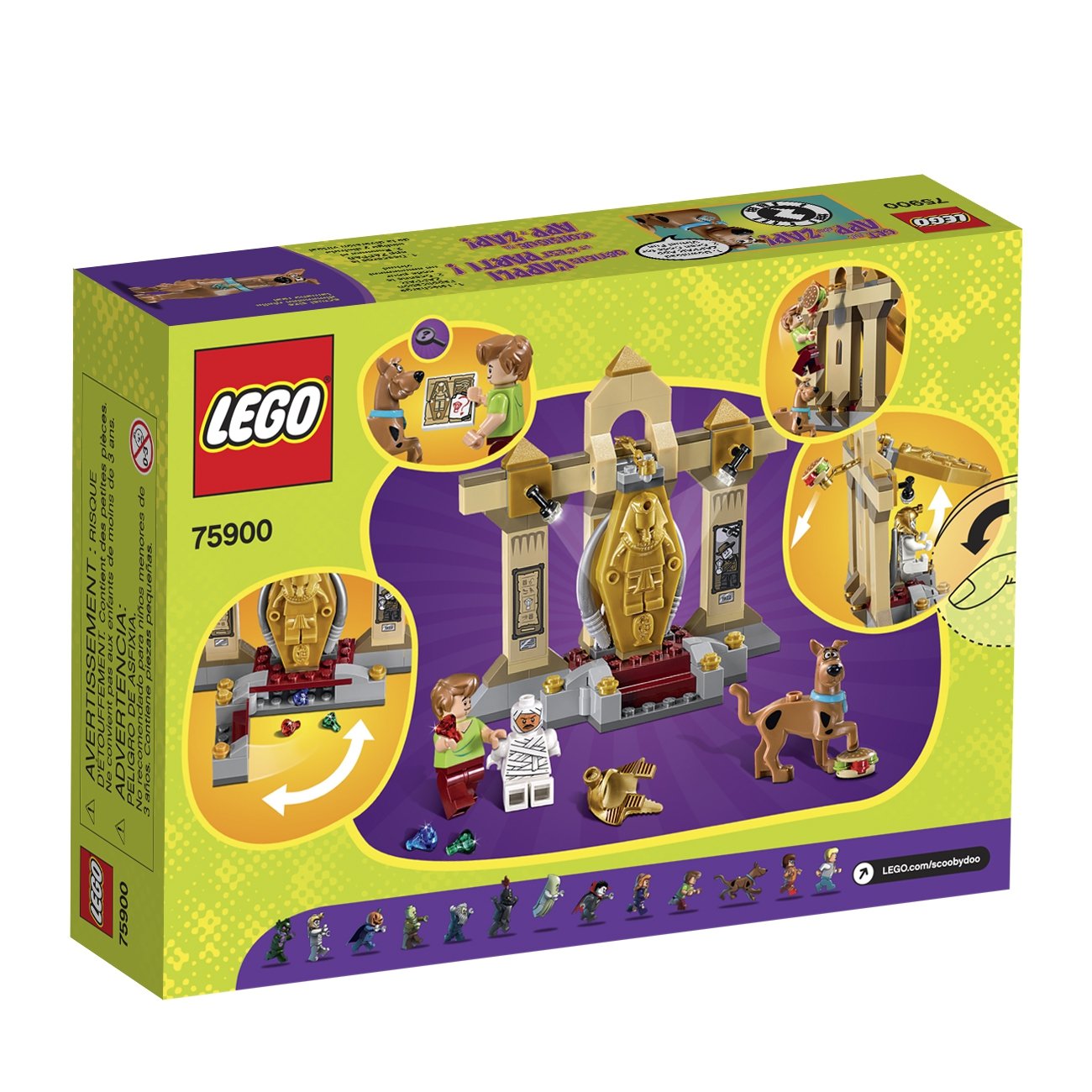 LEGO Scooby-Doo 75900 Mummy Museum Mystery Building Kit