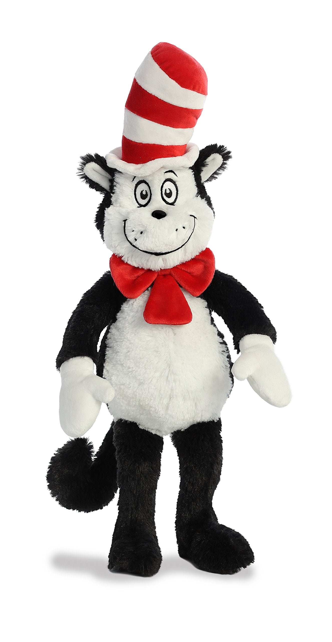 Aurora® Whimsical Dr. Seuss™ Cat in The Hat Stuffed Animal - Officially Licensed Plush for Imaginative Play - Perfect for Kids and Adults - Multicolor