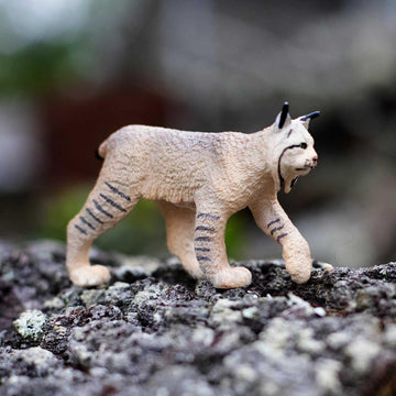 Safari Ltd. Lynx Figurine - Lifelike 3.5" Model Figure - Educational Toy for Boys, Girls, and Kids Ages 3+