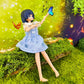 niannyyhouse Doll Clothes Shirt and Suspender Skirt Set Compatible with Blythe, OB24, Ball Jointed Dolls, Dress Up Accessories (Blue)