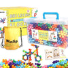 330 pcs Building Blocks, Educational Building Toys Stem Toys Building Discs Sets Interlocking Solid Plastic for Preschool Toddlers Girls and Boys by