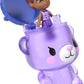 Polly Pocket Dolls and Playset, Blueberry Besties Compact, Travel Toy with 1 Micro Doll, Pet, Fruit Themed Accessories