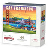 Boardwalk San Francisco 500 Piece Jigsaw Puzzle Golden Gate Bridge California Puzzles with Premium Box, Gift for Adults and Family 16"x20"