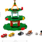 Mattel Disney and Pixar Cars Minis 2024 Advent Calendar with 24 Pieces, Surprises Include 4 Toy Mini Cars, Stackable Track & Storytelling Accessories