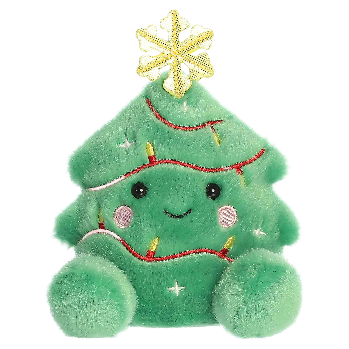 Aurora Festive Palm Pals Balsam Christmas Tree Stuffed Animal - Fun Seasonal Plush For Kids and Adult Collectors - Perfect For Holiday Decorations or