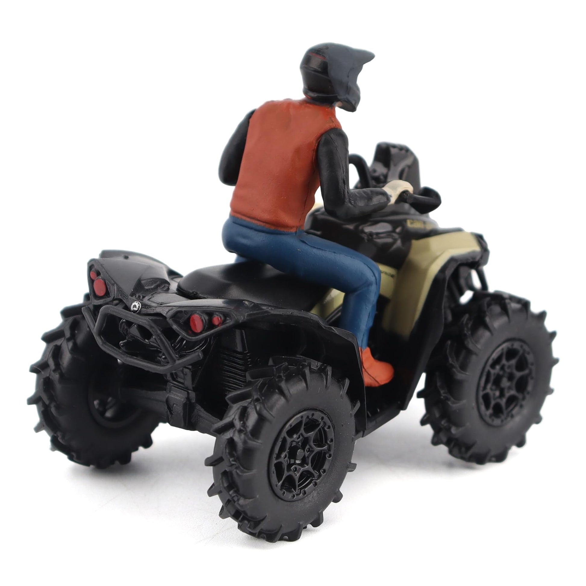 Diecast Masters BRP Bombardier Models 1:32 Scale Diecast Replica Can-Am Renegade X mr 1000R, Desert Tan & Carbon Black | Item 60011