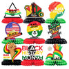Black History Month Party Honeycomb Centerpieces For African American Table Decorations,African American History Celebration Centerpieces Party