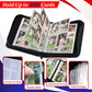 Trading Card Binder 4-Pocket, 400 Pockets Collectible Trading Card Album with 50 Removable Double-Sided Pages for MTG, TCG Game Cards and Sports Cards