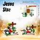 Tenhorses Jesus Building Block Sets, Little Jesus Christ Toy Figures Christianity Decor, Easter Christmas Christian Gifts for Women Men Kids Age