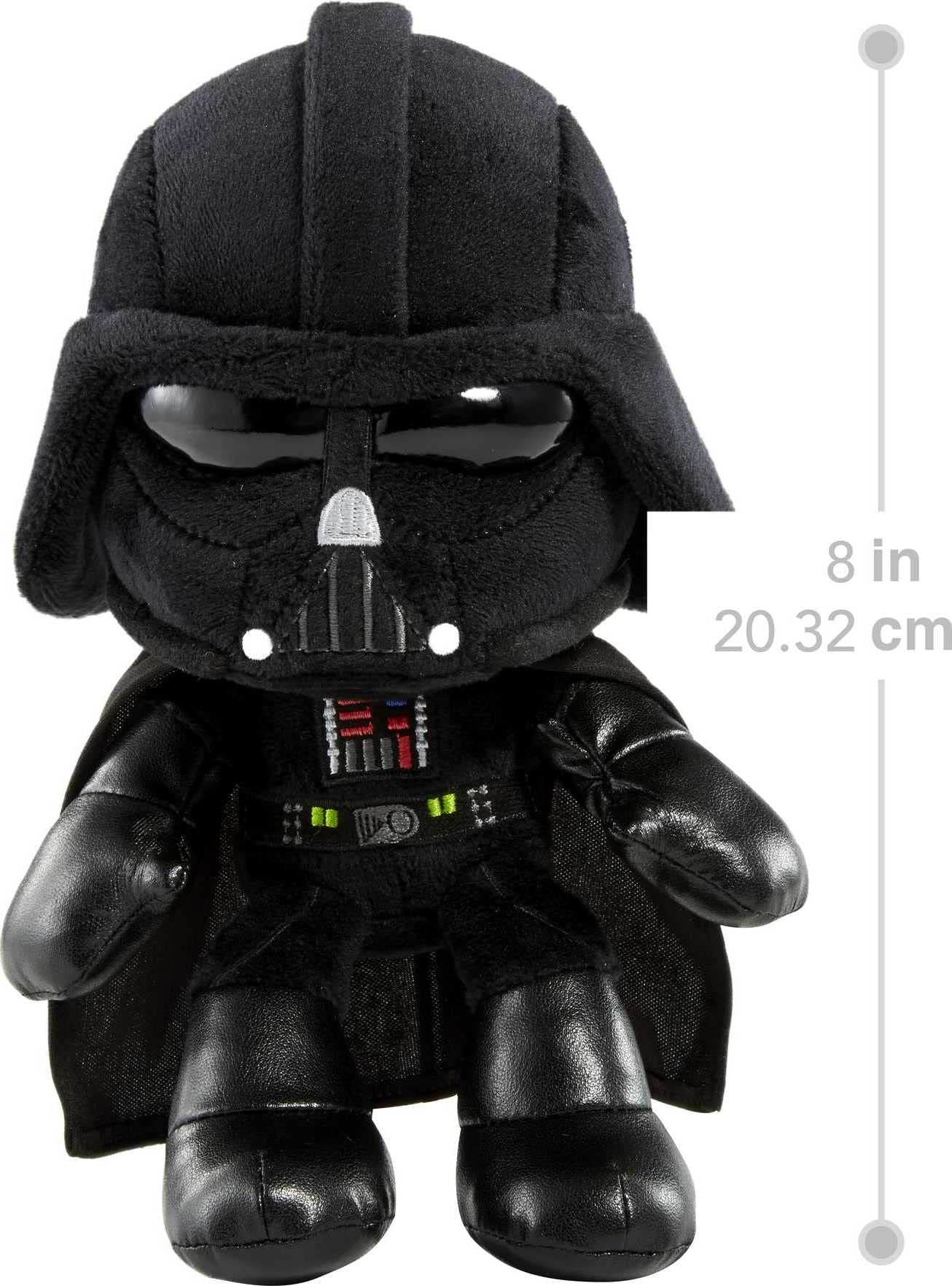 Star Wars Plush 8-in Character Dolls, Soft, Collectible Movie Gift for Fans Age 3 Years Old & Up