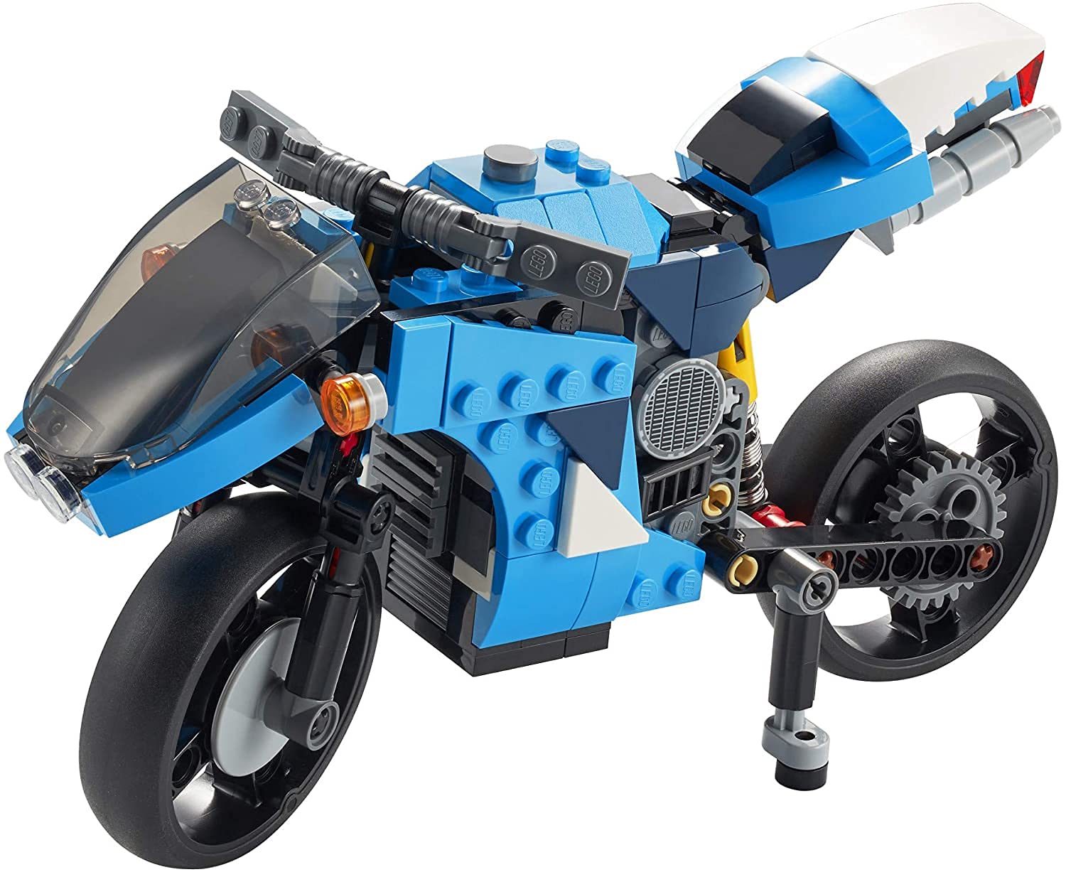 LEGO Creator 3in1 Superbike 31114 Toy Motorcycle Building Kit; Makes a Great Gift for Kids Who Love Motorbikes and Creative Building, New 2021 (236