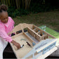 Breyer Horses Breyer Farms Deluxe Arena Stable | 24 Piece Playset | 2 Stablemates Horses Included | 24.25" L x 22" W x 10.5" H | 1:32 Scale | Model