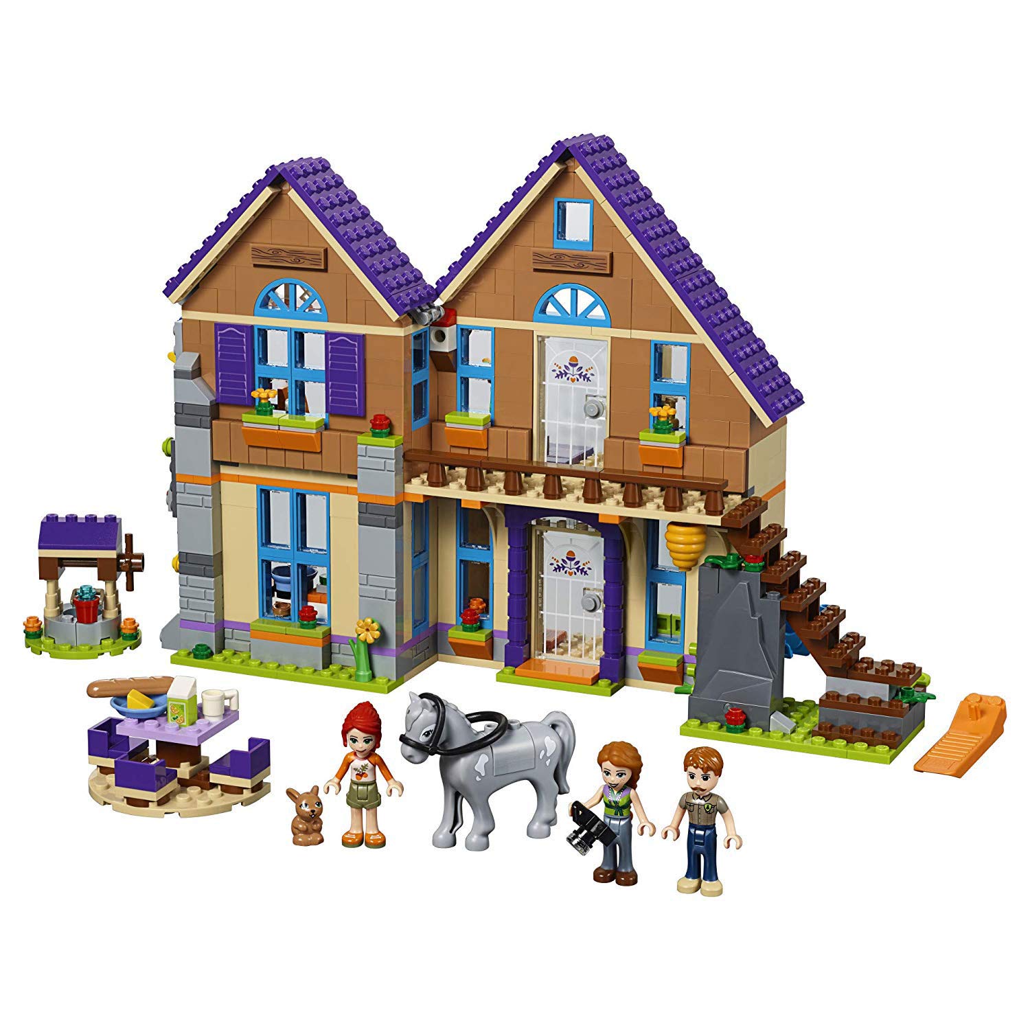 LEGO Friends Mia's House 41369 Building Kit with Mini Doll Friends Figures and Toy Horse (715 Pieces)