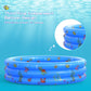 Garden Round Inflatable Baby Swimming Pool, Portable Inflatable Child/Children Little Pump Pool,Kiddie Paddling Pool Indoor&Outdoor Toddler Water Game