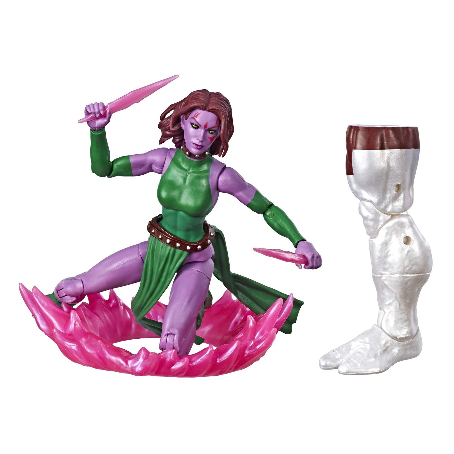 Marvel Hasbro Legends Series 6" Collectible Action Figure Blink Toy (X-Men Collection) for Ages 4 and up- with Caliban Build-A-Figure Part