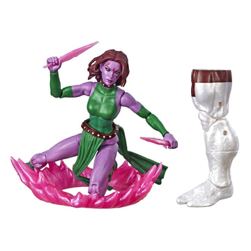 Marvel Hasbro Legends Series 6" Collectible Action Figure Blink Toy (X-Men Collection) for Ages 4 and up- with Caliban Build-A-Figure Part