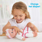 Kidoozie Sweetie Doll - Soft-Bodied 12 Inch Doll with Open and Close Eyes for Ages 12 Months and Up - Perfect for Encouraging Emotional Development