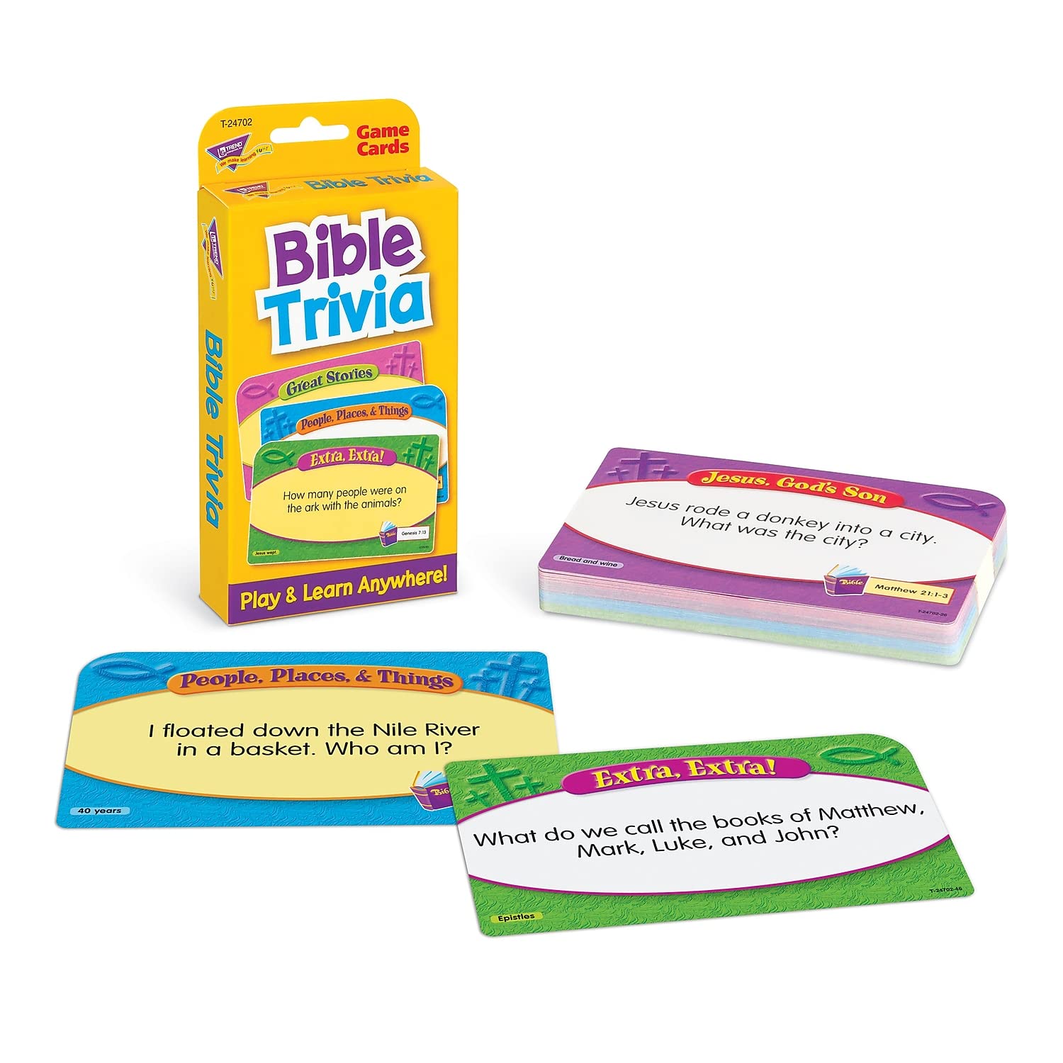 TREND enterprises, Inc. Bible Trivia Challenge Cards
