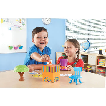 Learning Resources Fox in The Box Position Word Activity Set - Kids Board Spelling Educational Games, Vocabulary Reading Practice, Phonics Awareness