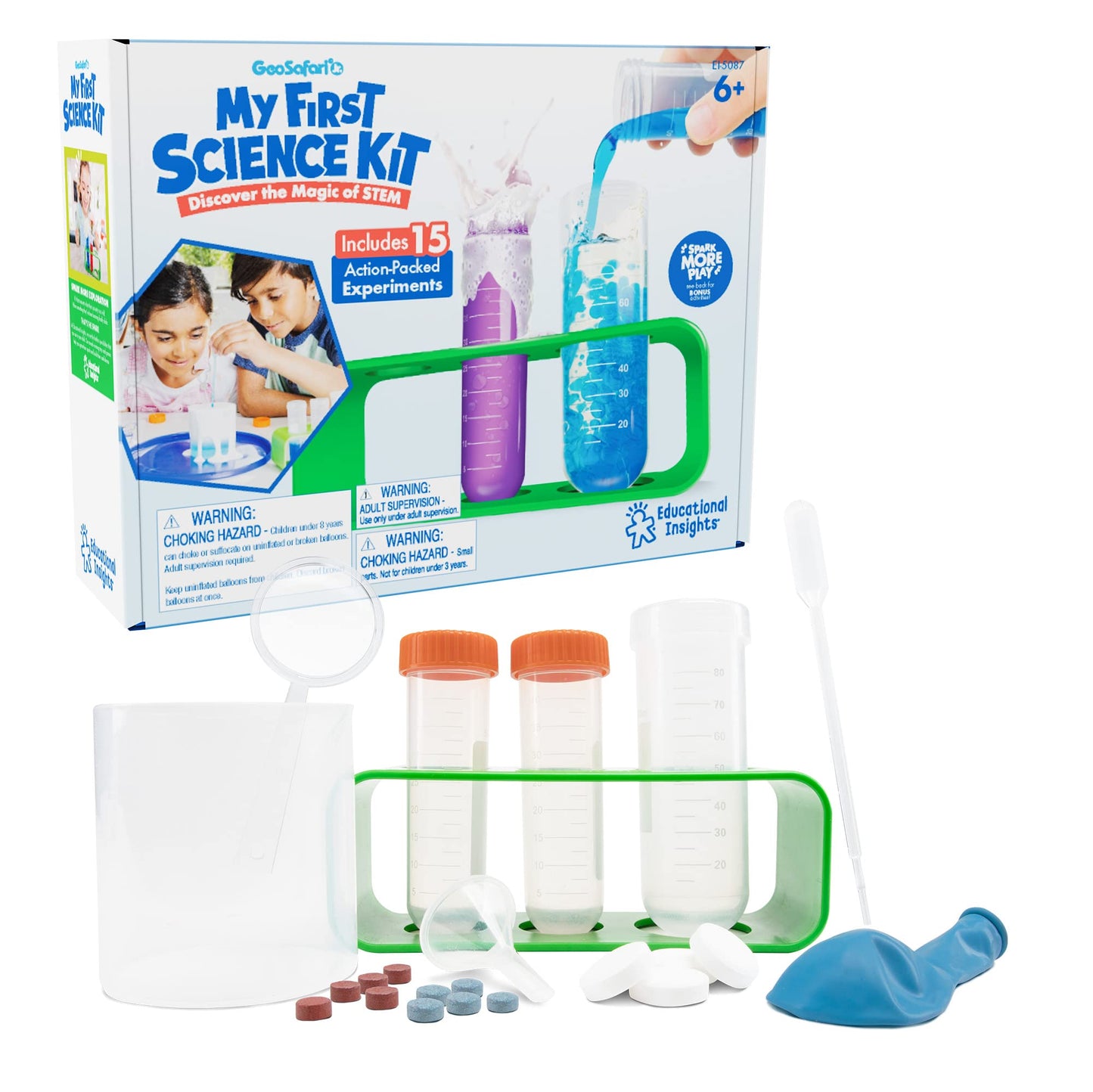Educational Insights GeoSafari Interactive Science Set, STEM Learning, Gift For Boys & Girls, Ages 6+