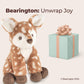 Bearington Lil' Willow Deer Stuffed Animal - 9" Plush Fawn Toy with Ultra Soft Fur - Cuddly Stuffed Deer with Embroidered Safety Eyes and Bean Bag
