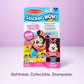 Melissa & Doug Sticker Wow!™ 24-Page Activity Pad and Sticker Stamper, 300 Stickers, Arts and Crafts Fidget Toy Collectible Character - Disney Minnie