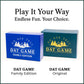 DAT Game Family Edition Card Game, Funny Card Games for Kids Teens and Adults, Highest Rated Card Games Style Party Play with 150 Do Ask Tell Prompt