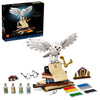LEGO Harry Potter Hogwarts Icons - Collectors' Edition 76391 20th Anniversary Collectable Hedwig Owl Model, with 3 Exclusive Golden Minifigures: