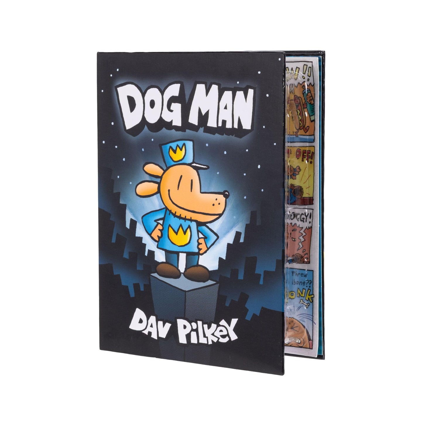 Dog Man 2.5" Figure Book Reveal Playset