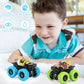 Monster Truck Toy Friction Car for Kid Toddler 360° Rotating (2 Pack)