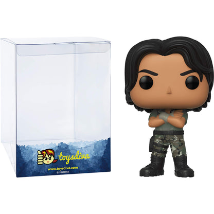 Funko Takeshi Kovacs [Birth Kovacs]: P o p ! TV Vinyl Figurine Bundle with 1 Compatible 'ToysDiva' Graphic Protector (399-46351 - B)