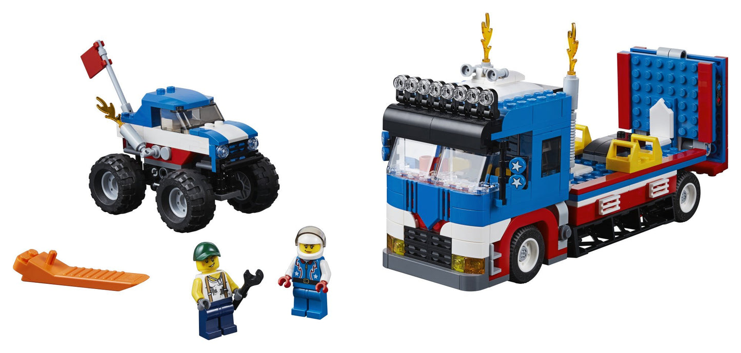 LEGO Creator 3in1 Mobile Stunt Show 31085 Building Kit (580 Piece)